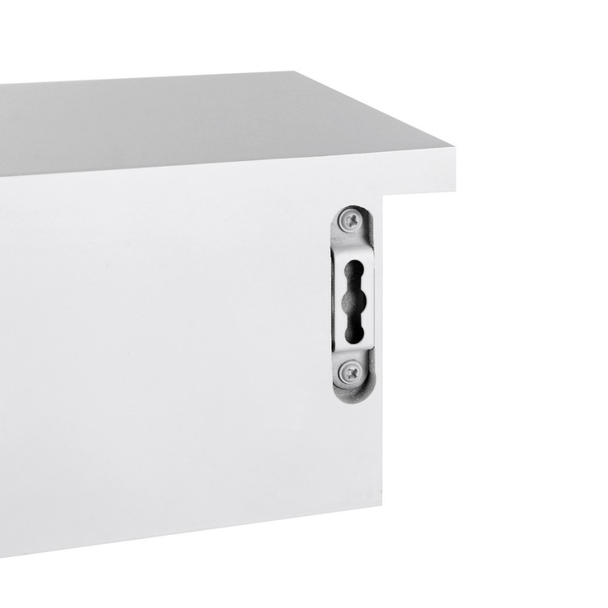 Sieninė lentyna su skyreliais SHELFY, balta