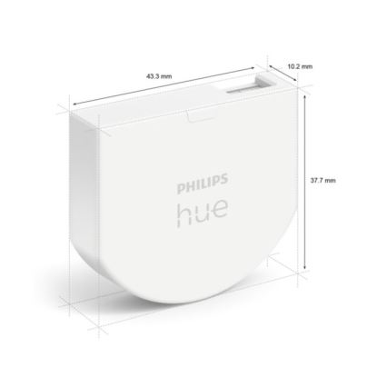 Sieninio jungiklio modulis Philips Hue SWITCH