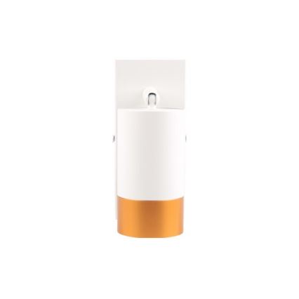 Sieninis akcentinis šviestuvas 1xGU10/35W/230V baltas/aukso
