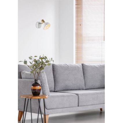 Sieninis akcentinis šviestuvas PUERTO 1xE14/40W/230V