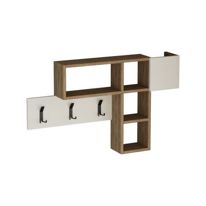 Sieninis kabykla GAME 61x99,5 cm balta/ruda