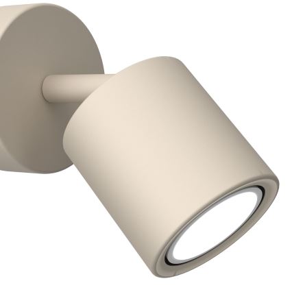 Sieninis kryptinis šviestuvas DEMIA 1xGU10/8W/230V smėlinis