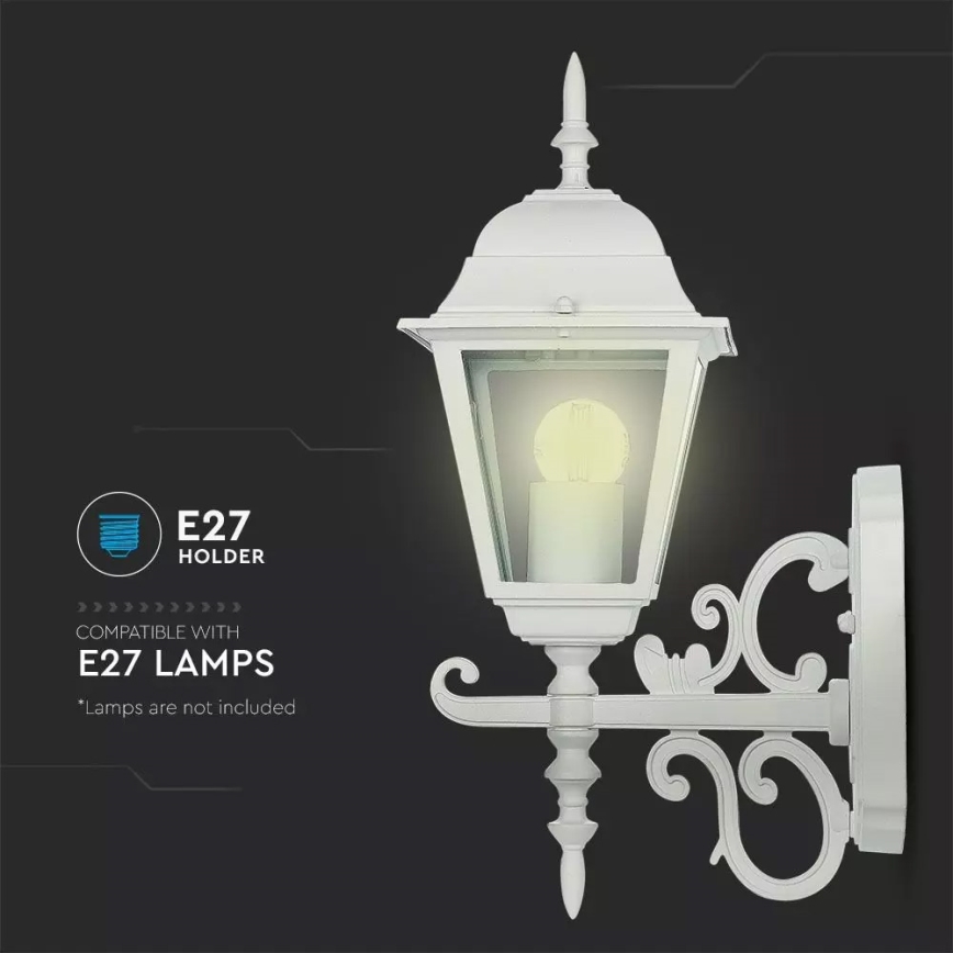 Sieninis lauko šviestuvas 1xE27/60W/230V IP44