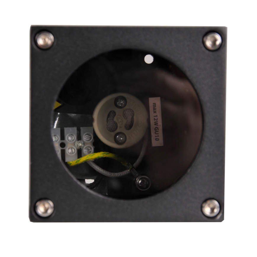 Sieninis lauko šviestuvas MORRIS 1xGU10/35W/230V IP54