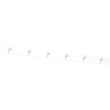 Sieninis rankšluosčių laikiklis 60 cm baltas