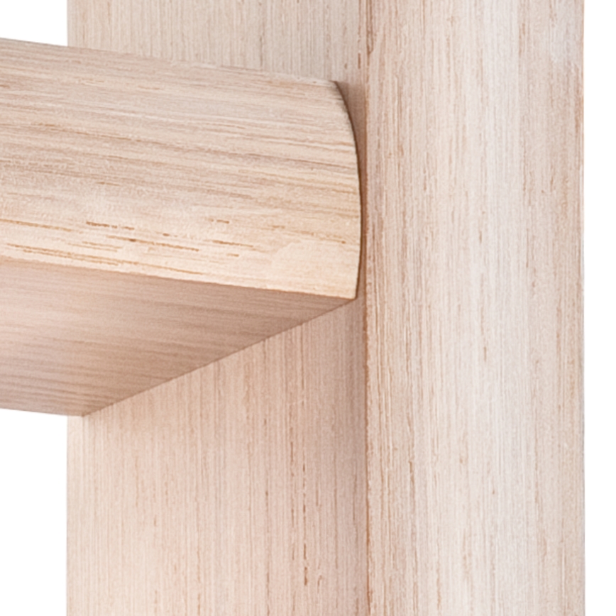 Sieninis šviestuvas 1xE27/60W/230V ąžuolas