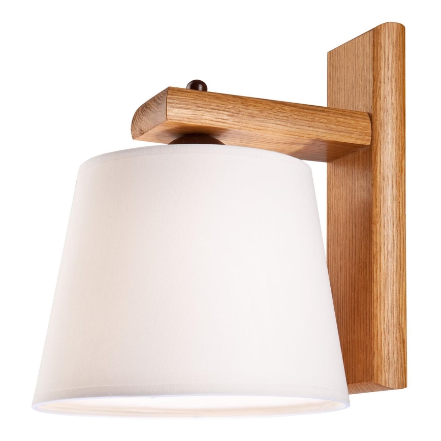 Sieninis šviestuvas AIDA 1xE27/60W/230V ąžuolas