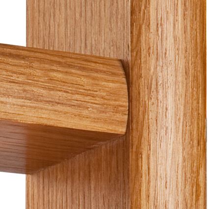 Sieninis šviestuvas AIDA 1xE27/60W/230V ąžuolas