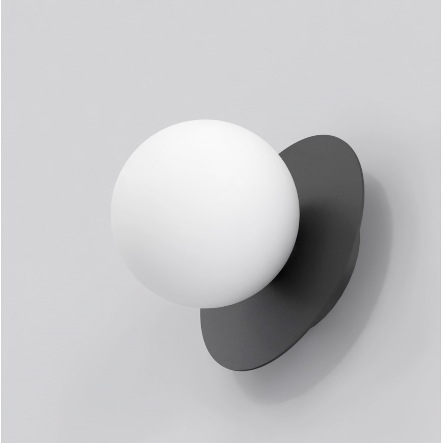 Sieninis šviestuvas AMERICANA 1xG9/8W/230V juodas