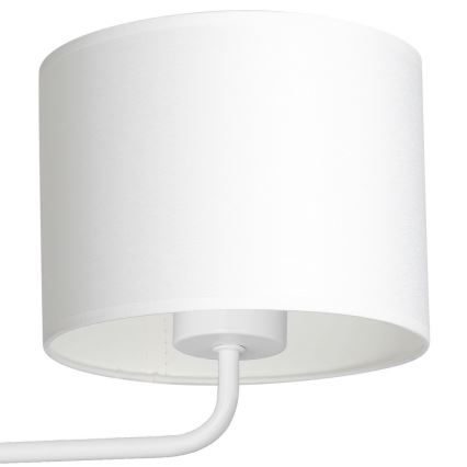 Sieninis šviestuvas ARDEN 1xE27/60W/230V balta