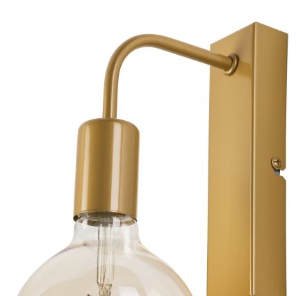 Sieninis šviestuvas ASTRID 1xE27/60W/230V auksas
