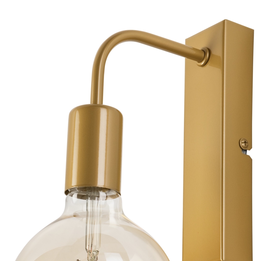Sieninis šviestuvas ASTRID 1xE27/60W/230V auksas