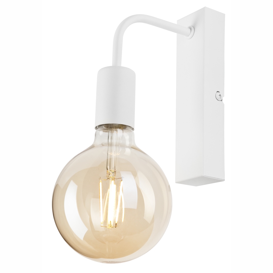 Sieninis šviestuvas ASTRID 1xE27/60W/230V balta