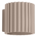 Sieninis šviestuvas AURA 1xG9/10W/230V taupe