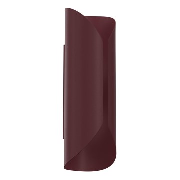Sieninis šviestuvas BARBOS 2xG9/8W/230V bordo