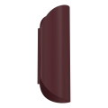 Sieninis šviestuvas BARBOS 2xG9/8W/230V bordo