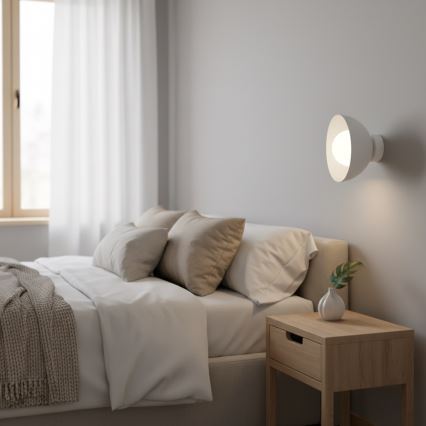 Sieninis šviestuvas BIBI 1xG9/8W/230V baltas