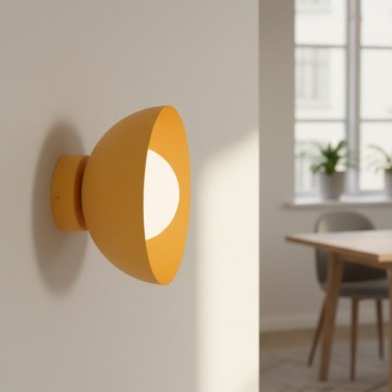 Sieninis šviestuvas BIBI 1xG9/8W/230V oranžinis