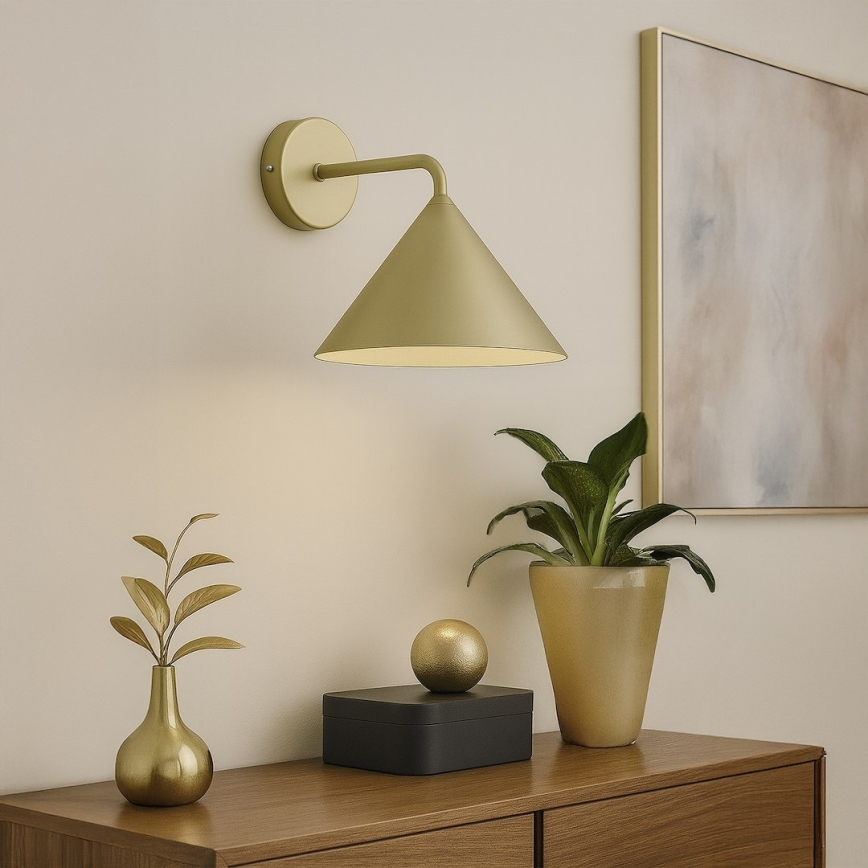 Sieninis šviestuvas CAPITAL 1xGX53/15W/230V auksinis