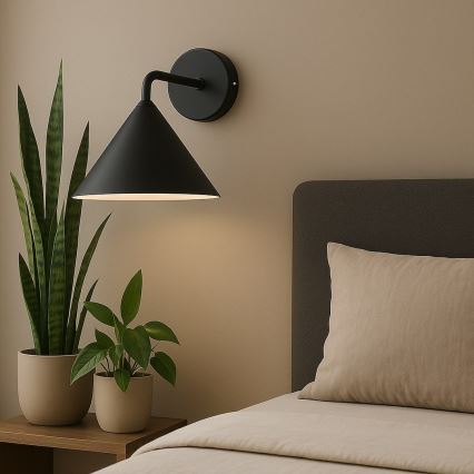 Sieninis šviestuvas CAPITAL 1xGX53/15W/230V juodas