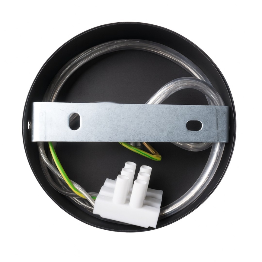 Sieninis šviestuvas CAPITAL 1xGX53/15W/230V juodas