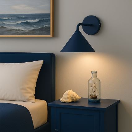 Sieninis šviestuvas CAPITAL 1xGX53/15W/230V mėlynas