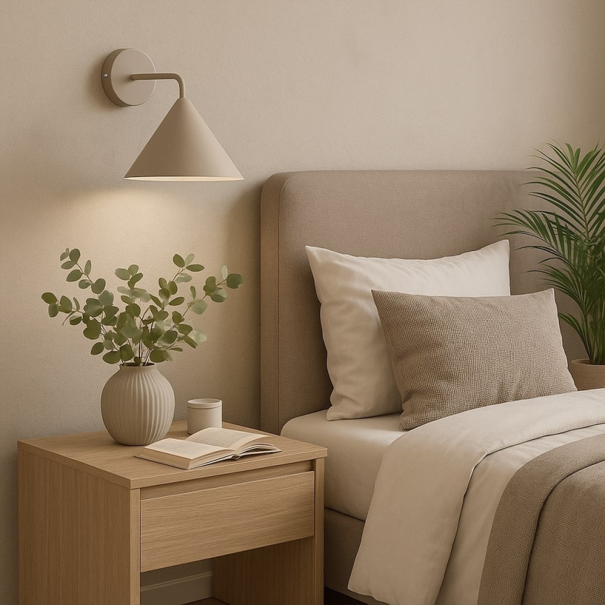 Sieninis šviestuvas CAPITAL 1xGX53/15W/230V pilkai rudas