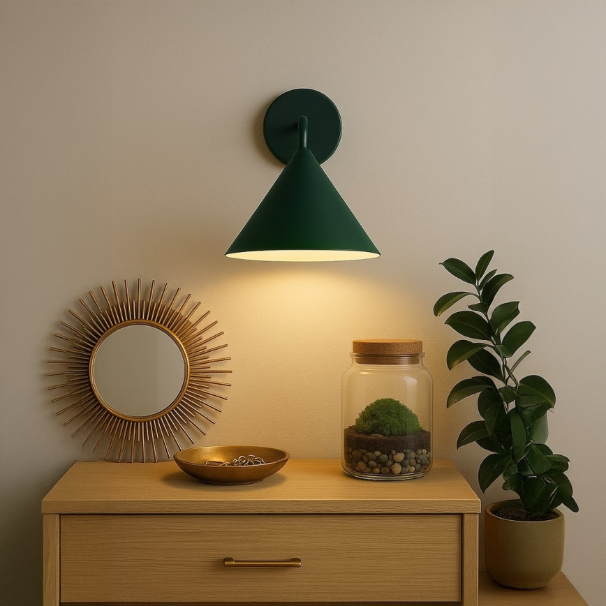 Sieninis šviestuvas CAPITAL 1xGX53/15W/230V žalias