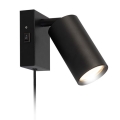 Sieninis šviestuvas CELE 1xGU10/30W/230V juodas