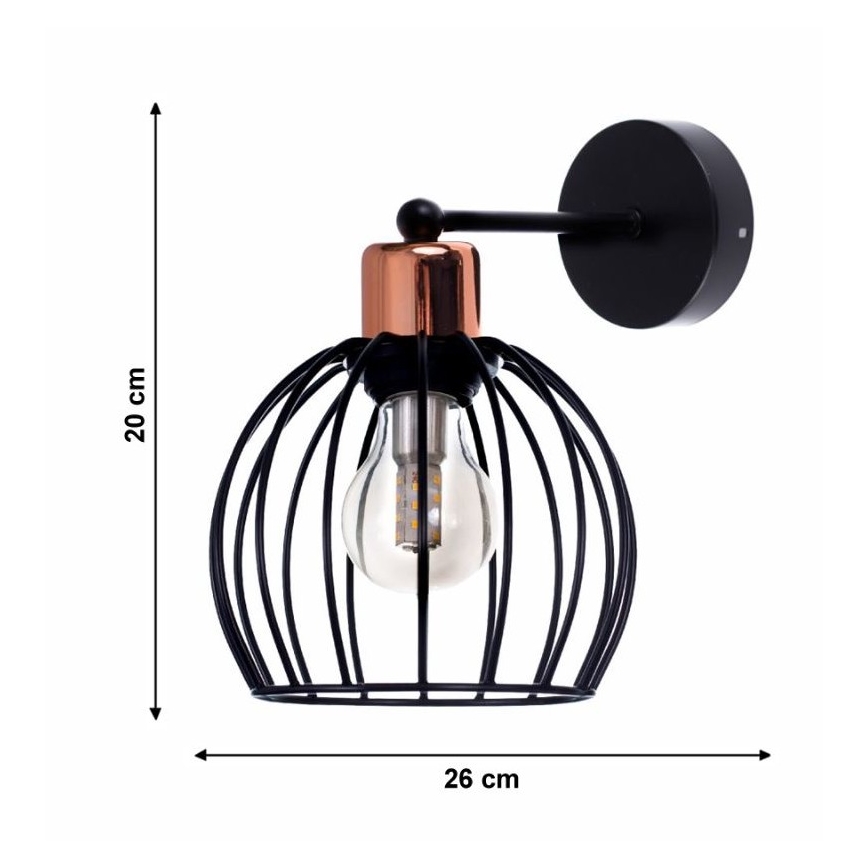 Sieninis šviestuvas CELTA 1xE27/40W/230V
