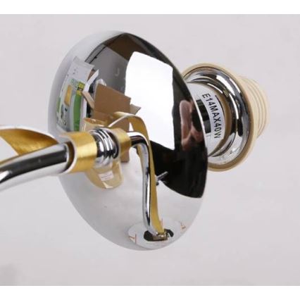 Sieninis šviestuvas DIVA 1xE14/40W/230V