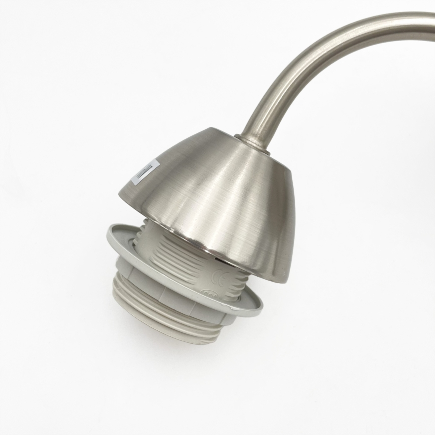 Sieninis šviestuvas DONNA 1xE27/60W/230V nikelis