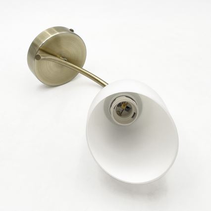 Sieninis šviestuvas DONNA 1xE27/60W/230V patina