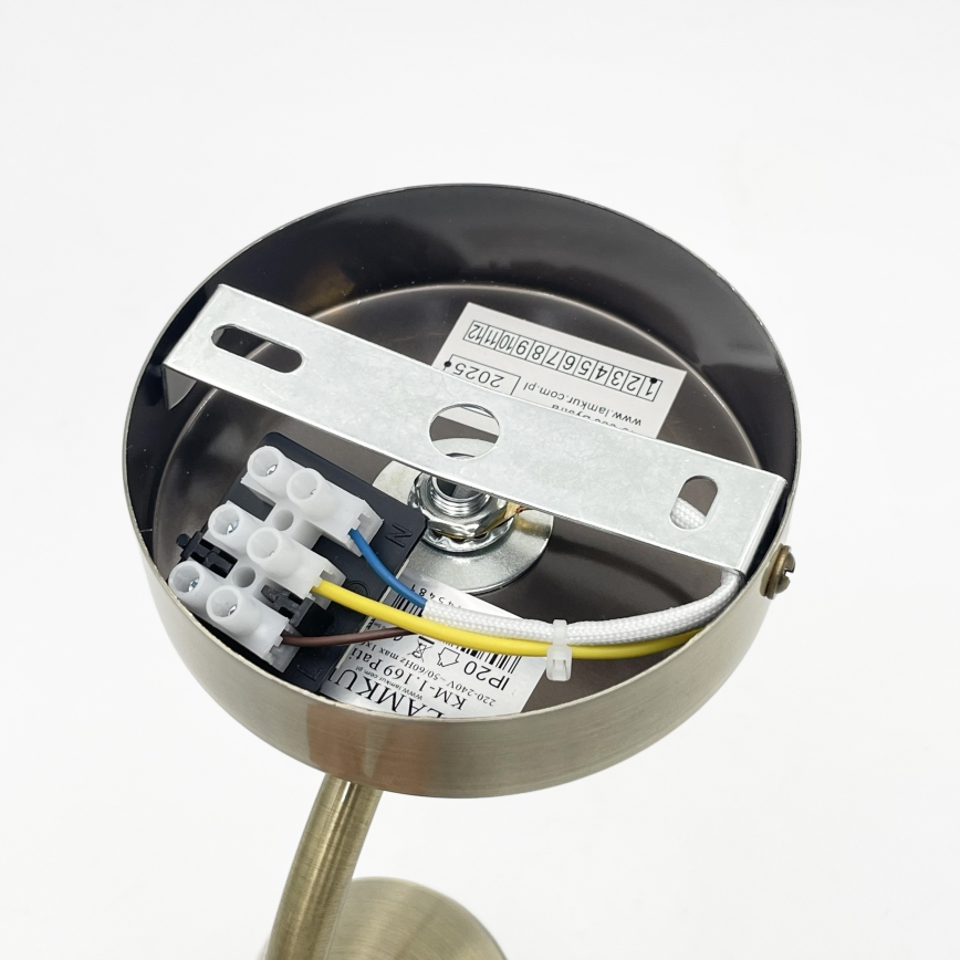 Sieninis šviestuvas DONNA 1xE27/60W/230V patina