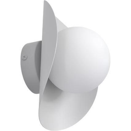 Sieninis šviestuvas FIERO 1xG9/8W/230V pilkas