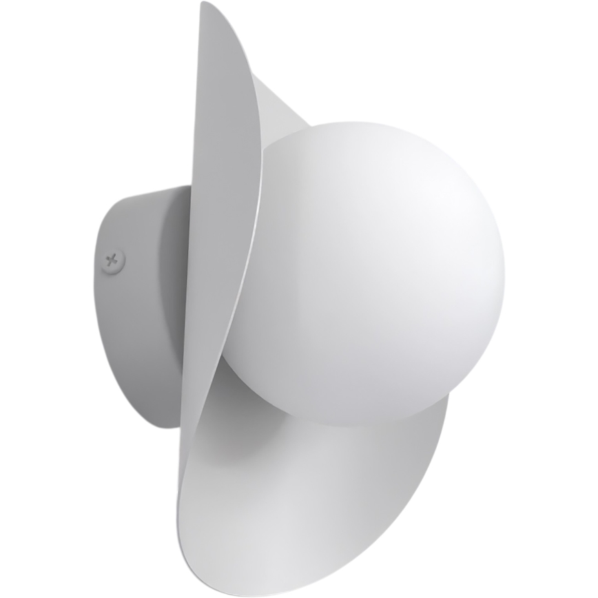 Sieninis šviestuvas FIERO 1xG9/8W/230V pilkas