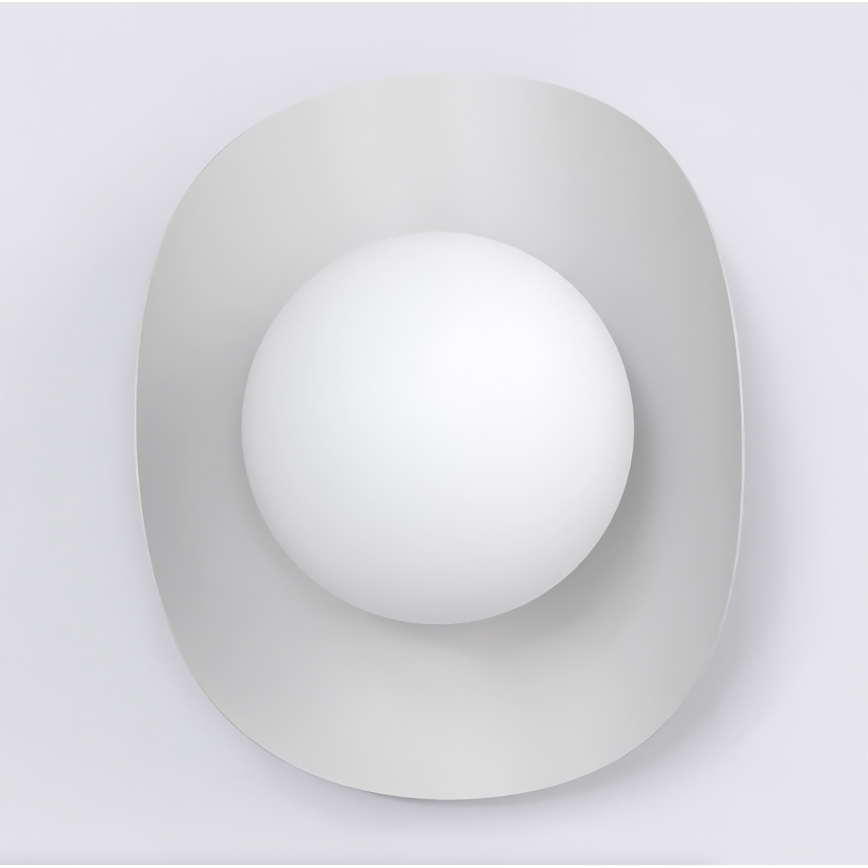 Sieninis šviestuvas FIERO 1xG9/8W/230V pilkas