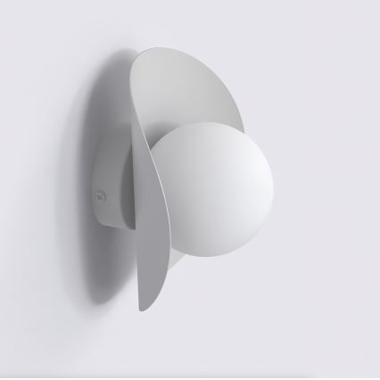 Sieninis šviestuvas FIERO 1xG9/8W/230V pilkas