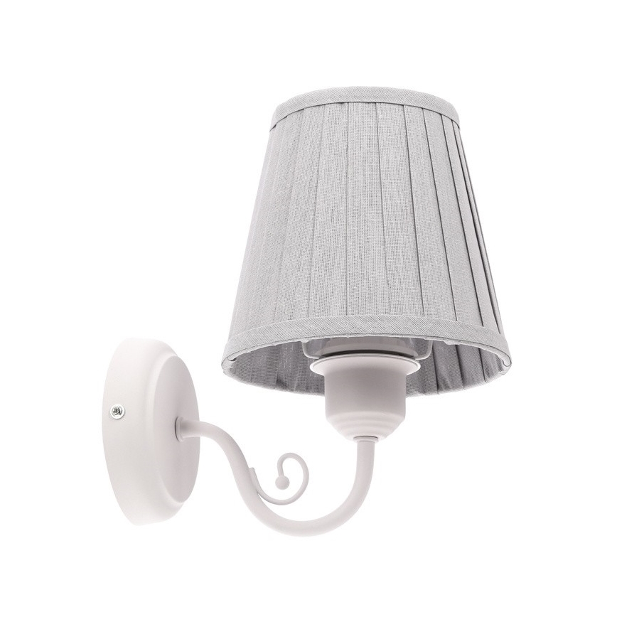 Sieninis šviestuvas FIREZ 1xE27/40W/230V balta/pilka