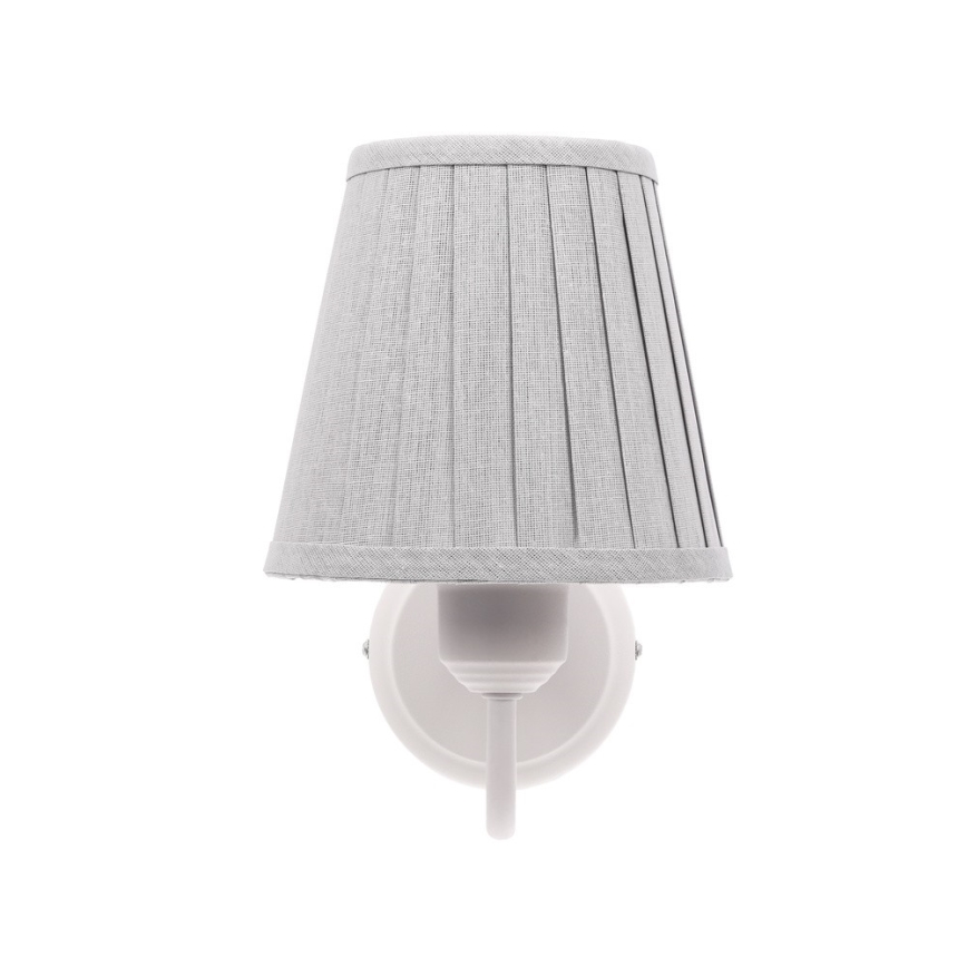 Sieninis šviestuvas FIREZ 1xE27/40W/230V balta/pilka