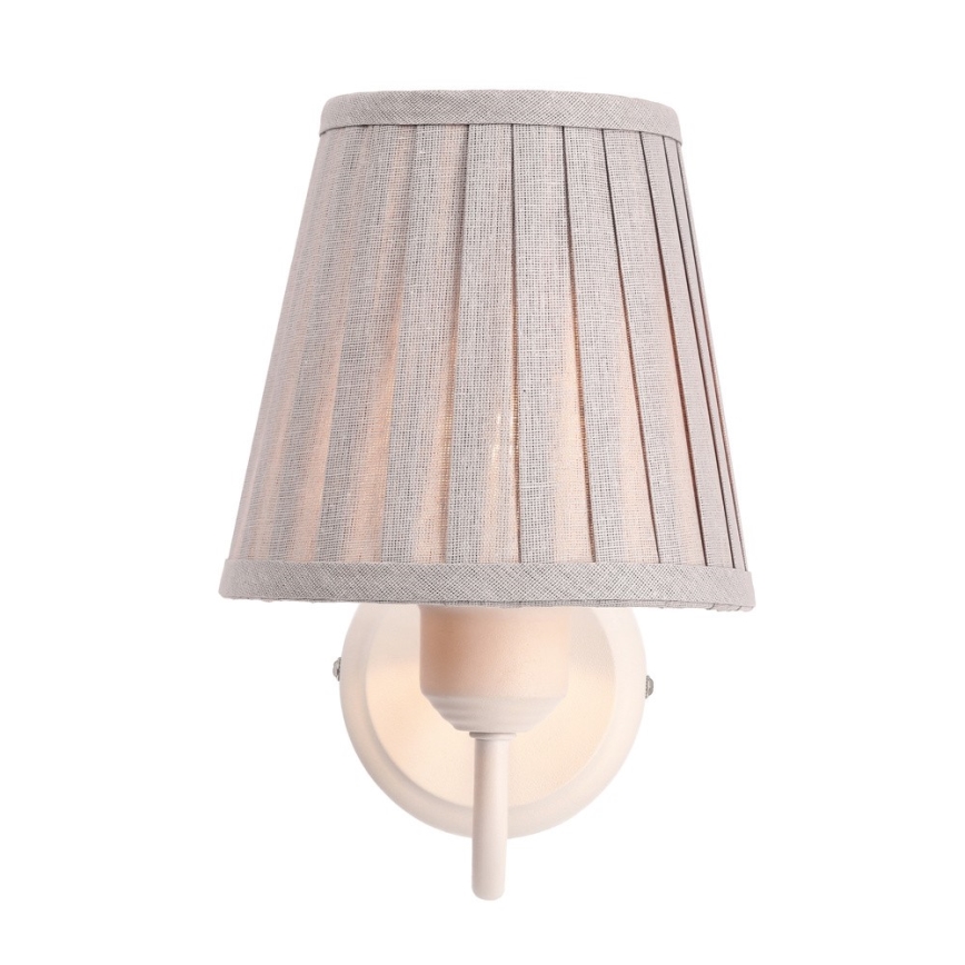 Sieninis šviestuvas FIREZ 1xE27/40W/230V balta/pilka