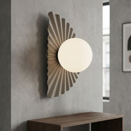 Sieninis šviestuvas FLORA 1xG9/8W/230V smėlio spalvos