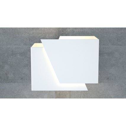Sieninis šviestuvas FROST 1xG9/8W/230V balta