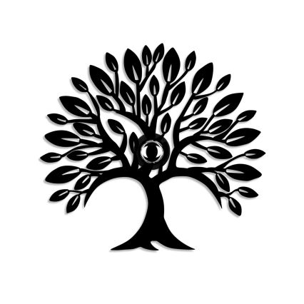 Sieninis šviestuvas HEART TREE 1xE27/40W/230V juodas