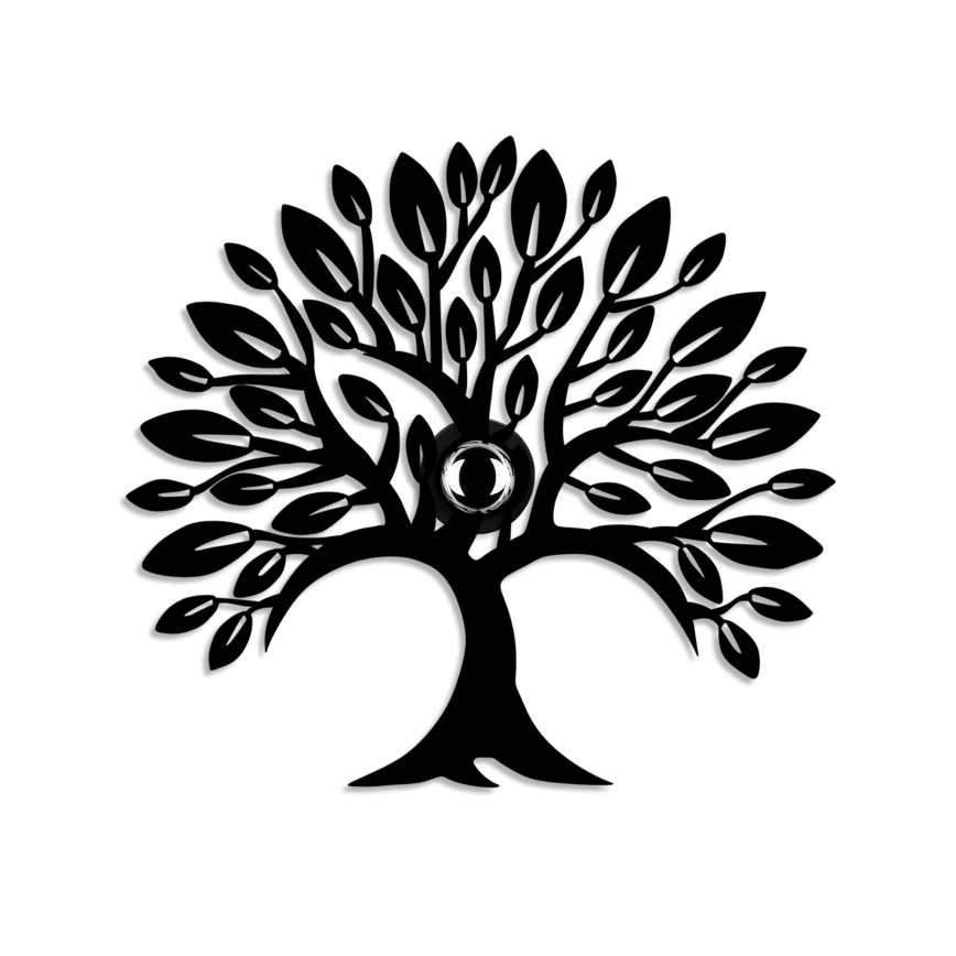 Sieninis šviestuvas HEART TREE 1xE27/40W/230V juodas