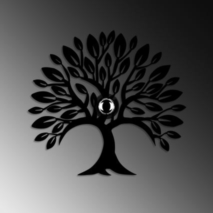 Sieninis šviestuvas HEART TREE 1xE27/40W/230V juodas