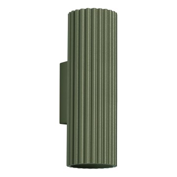 Sieninis šviestuvas KARBON 2xGU10/10W/230V žalia