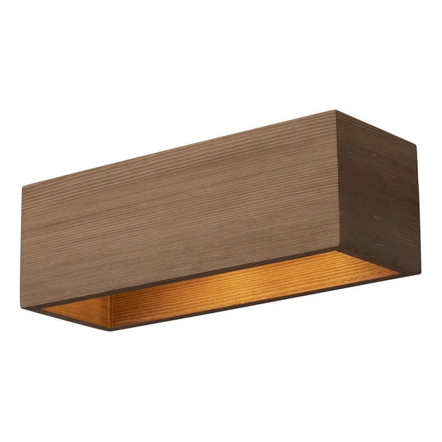 Sieninis šviestuvas KENZO 2xG9/6W/230V pušis