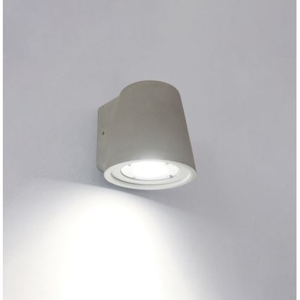Sieninis šviestuvas KIARA 1xGU10/10W/230V pilkas