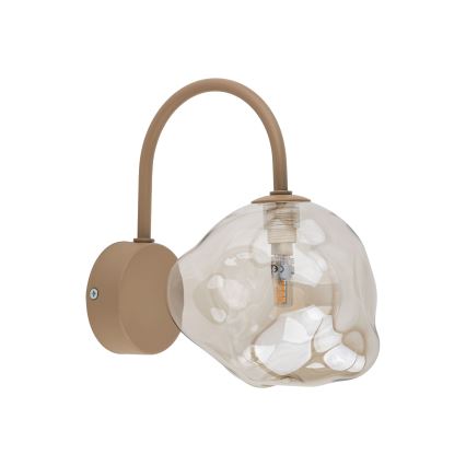 Sieninis šviestuvas LAVA 1xG9/8W/230V smėlinė/dūminė smėlinė